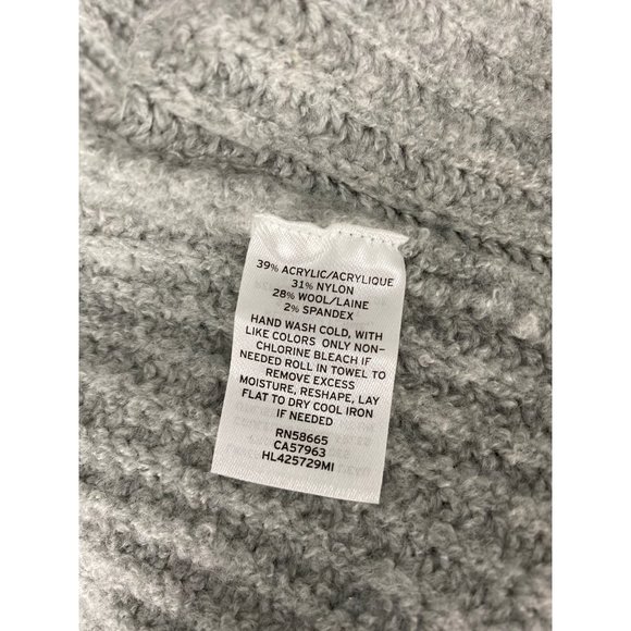 Chelsea 28 Grey V Neck Sweater Size M - Picture 4 of 4